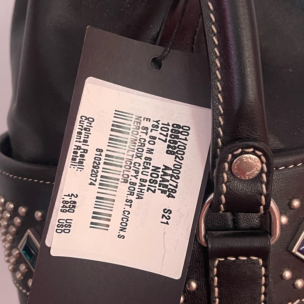 Saint Laurent Bahia Small Bucket Bag black - Picture 12 of 12